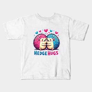 Valentine Hedgehog Valentine Hedgehog 2024 Kids T-Shirt